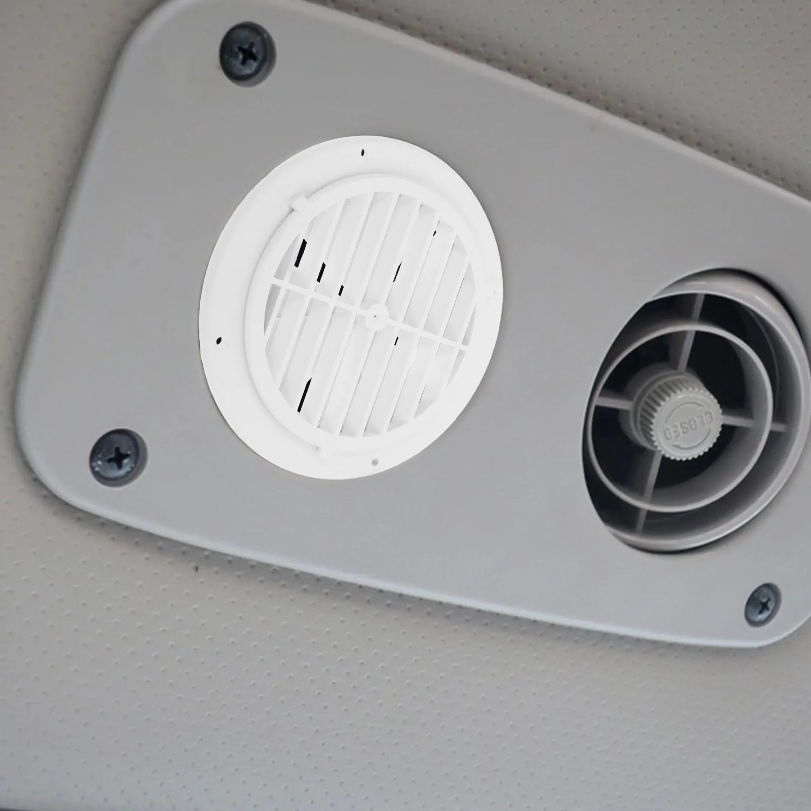 Round Rv Air Vent Cover Louvered Grille Luxury Yacht Trailer Ceiling Wall Floor Air Outlet Ventilation Rv Furnace Vent Cover
Round Rv Air Vent Cover Louvered Grille Luxury Yacht Trailer Ceiling Wall Floor Air Outlet Ventilation Rv Furnace Vent Cover