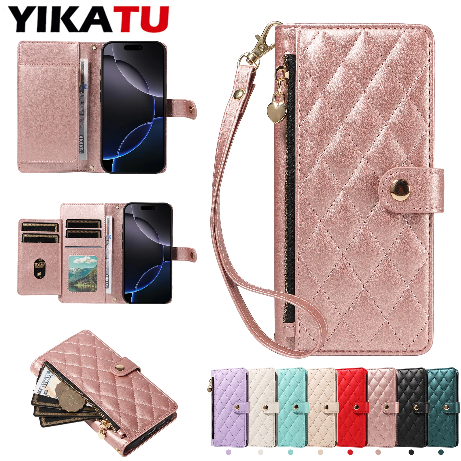 Lightweight Wallet Leather Case For iPhone 13 14 15 16 17 Pro Max 6 7 8 Plus SE2 SE3 X XR XS Plus XS Max Card Phone Coque Cover
Lightweight Wallet Leather Case For iPhone 13 14 15 16 17 Pro Max 6 7 8 Plus SE2 SE3 X XR XS Plus XS Max Card Phone Coque Cover
