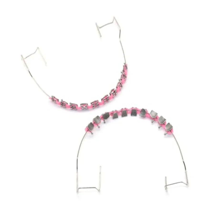 1 Pack Temporary Tooth Decoration with Metal Wires, Metal Bracket and Orthodontic Ligature Ties, props for dental students to p
1 Pack Temporary Tooth Decoration with Metal Wires, Metal Bracket and Orthodontic Ligature Ties, props for dental students to p