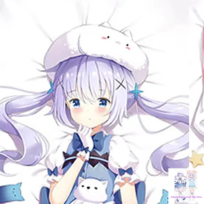Dakimakura Anime Pillow Cover Chino Charming Thighs Double Sided Print Life-size Body Decoration
Dakimakura Anime Pillow Cover Chino Charming Thighs Double Sided Print Life-size Body Decoration