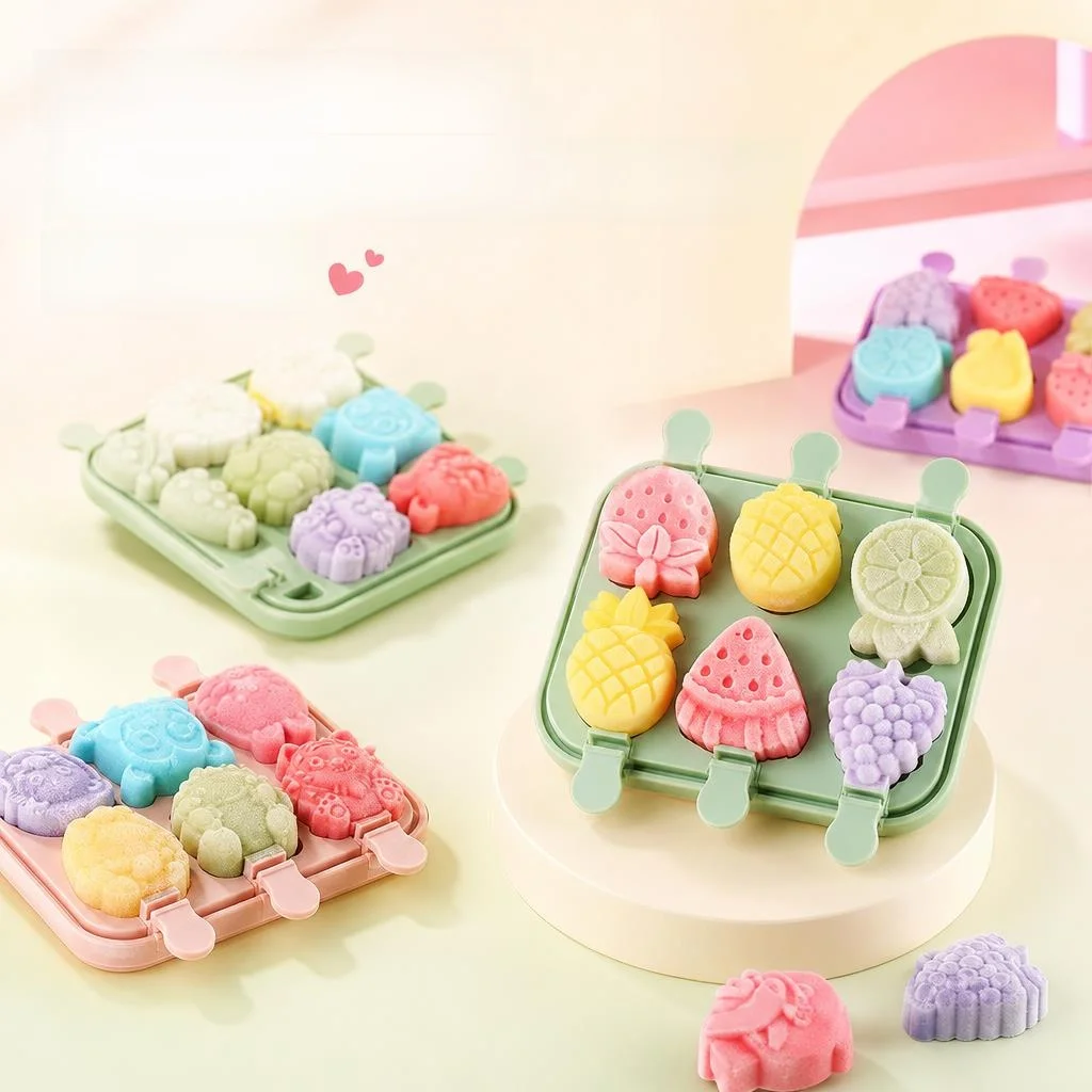 Adorable Small Size Food Grade Cartoon Ice Cream Mold Home Use Ice Tray Cute Kitchen Cooking Utensils Ice Cup Maker
Adorable Small Size Food Grade Cartoon Ice Cream Mold Home Use Ice Tray Cute Kitchen Cooking Utensils Ice Cup Maker