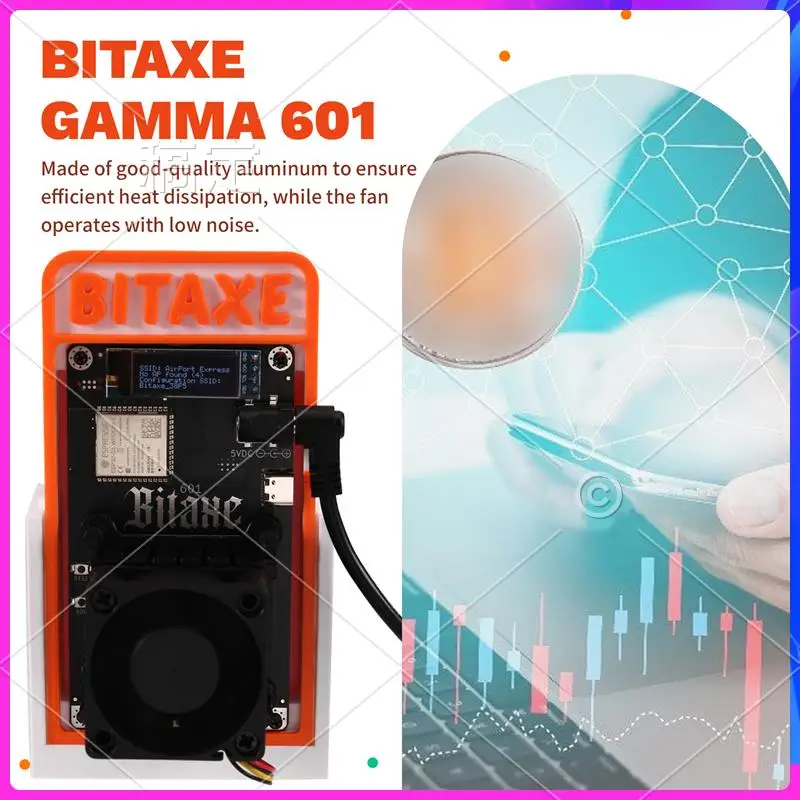 ABT-Bitaxe Gamma 601 1.2TH/S BTC Solo Miner Подставка для обновления 18-22 Вт BM1370 Asic от Antminer S21 Pro BTC Crypto Miner AU PLUG
ABT-Bitaxe Gamma 601 1.2TH/S BTC Solo Miner Подставка для обновления 18-22 Вт BM1370 Asic от Antminer S21 Pro BTC Crypto Miner AU PLUG