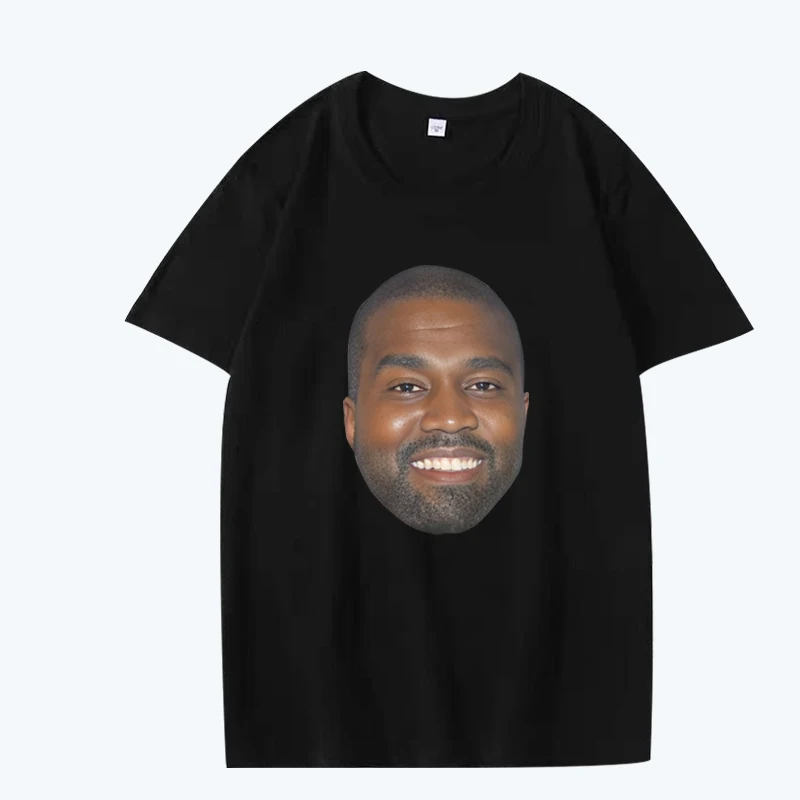 Футболка Smile Kanye Wests Face Head Rapper для мужчин и женщин, большие размеры, 100% хлопок, горячая распродажа, с короткими рукавами, летние топы унисекс больших размеров
Футболка Smile Kanye Wests Face Head Rapper для мужчин и женщин, большие размеры, 100% хлопок, горячая распродажа, с короткими рукавами, летние топы унисекс больших размеров