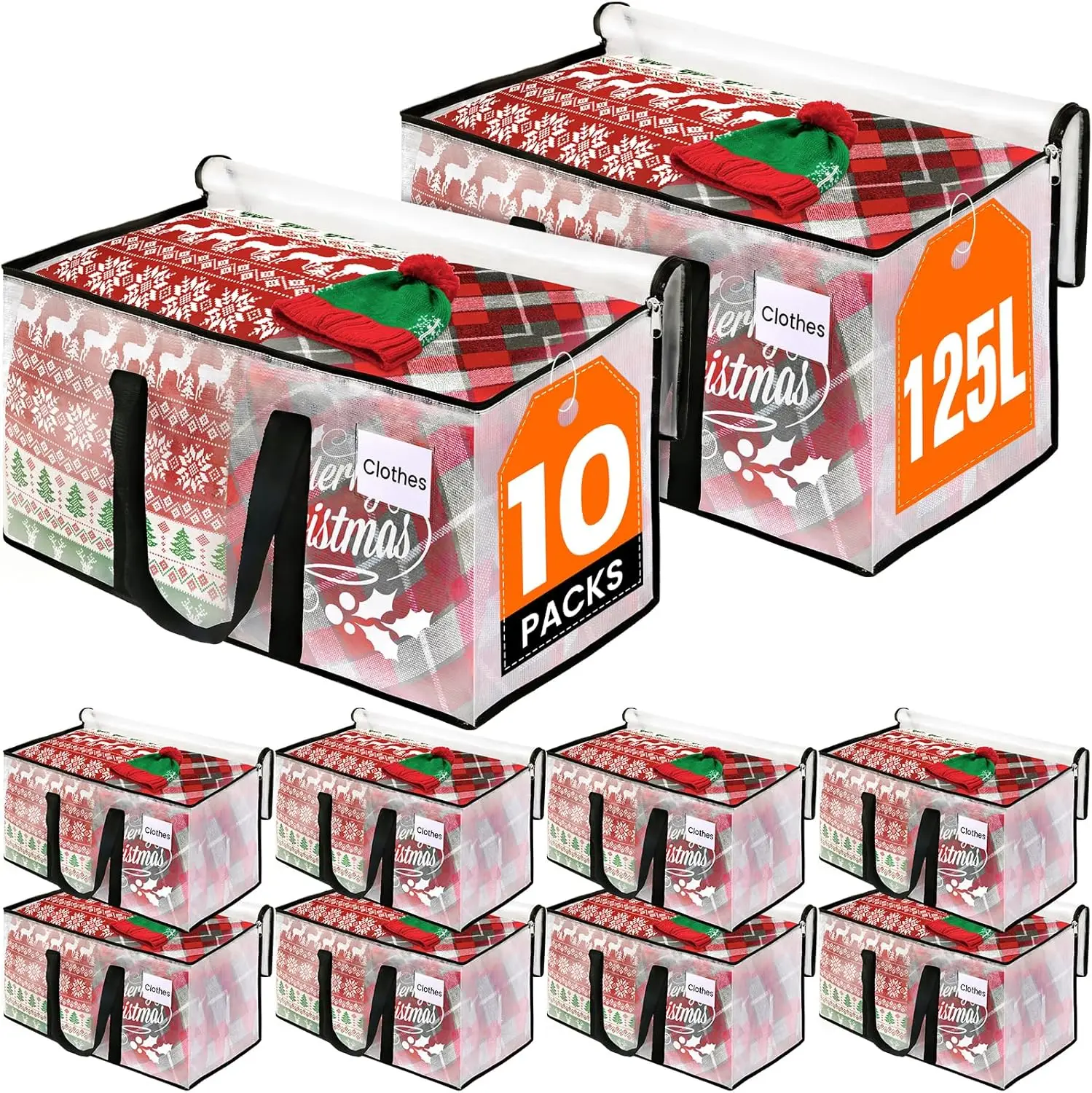 Прочные прозрачные сумки для переезда с усиленными ручками и двойной молнией, очень вместительные для хранения необходимых вещей (10 штук)
Прочные прозрачные сумки для переезда с усиленными ручками и двойной молнией, очень вместительные для хранения необходимых вещей (10 штук)