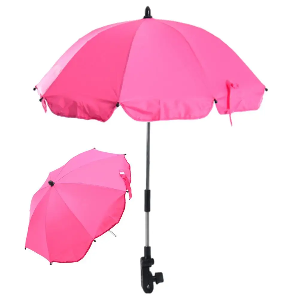 Baby Stroller Umbrella Sun Protection Adjustable Clip Flexible Base Pushchair Umbrella Childrens UV Shield Pram Accessory
Baby Stroller Umbrella Sun Protection Adjustable Clip Flexible Base Pushchair Umbrella Childrens UV Shield Pram Accessory