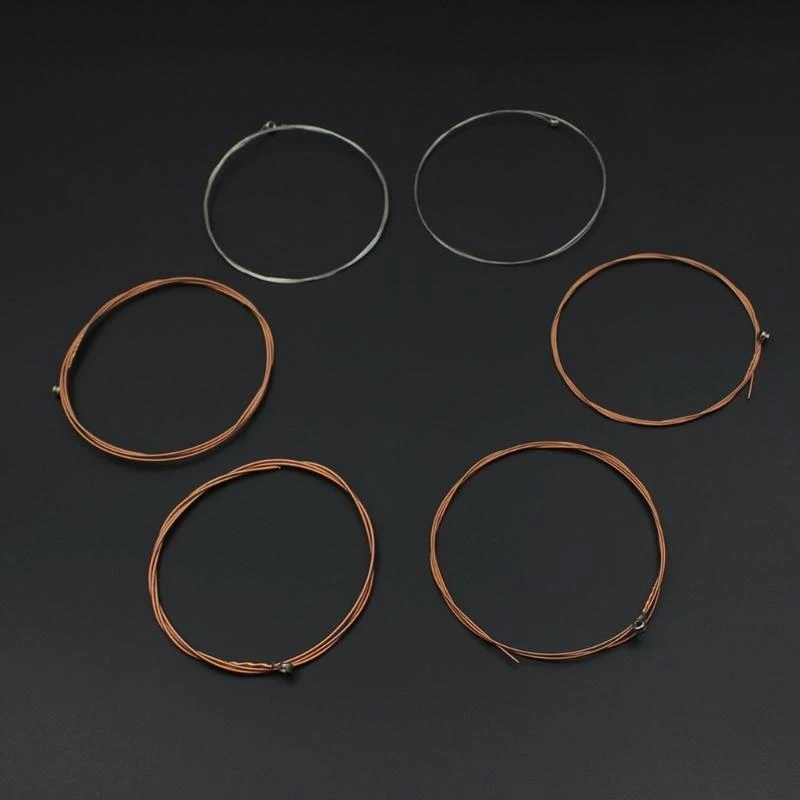 6 Pcs Phosphor Bronze Steel String Acoustic Guitar Strings Powerful&Durable
6 Pcs Phosphor Bronze Steel String Acoustic Guitar Strings Powerful&Durable