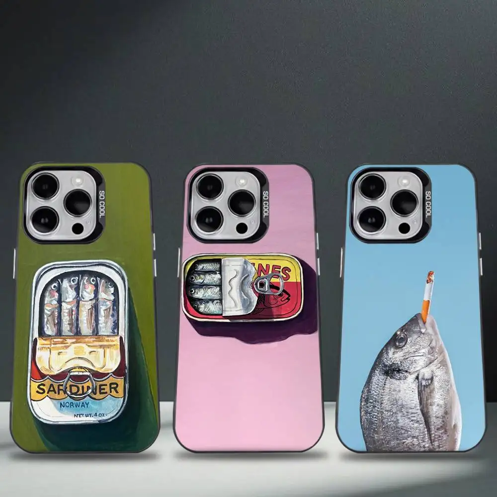 Fish Funny Sardines Phone Case For iPhone 17,16,15,14,13,12,11,Pro,Max,Plus,E,Air,Mini Black Tpu Cover
Fish Funny Sardines Phone Case For iPhone 17,16,15,14,13,12,11,Pro,Max,Plus,E,Air,Mini Black Tpu Cover