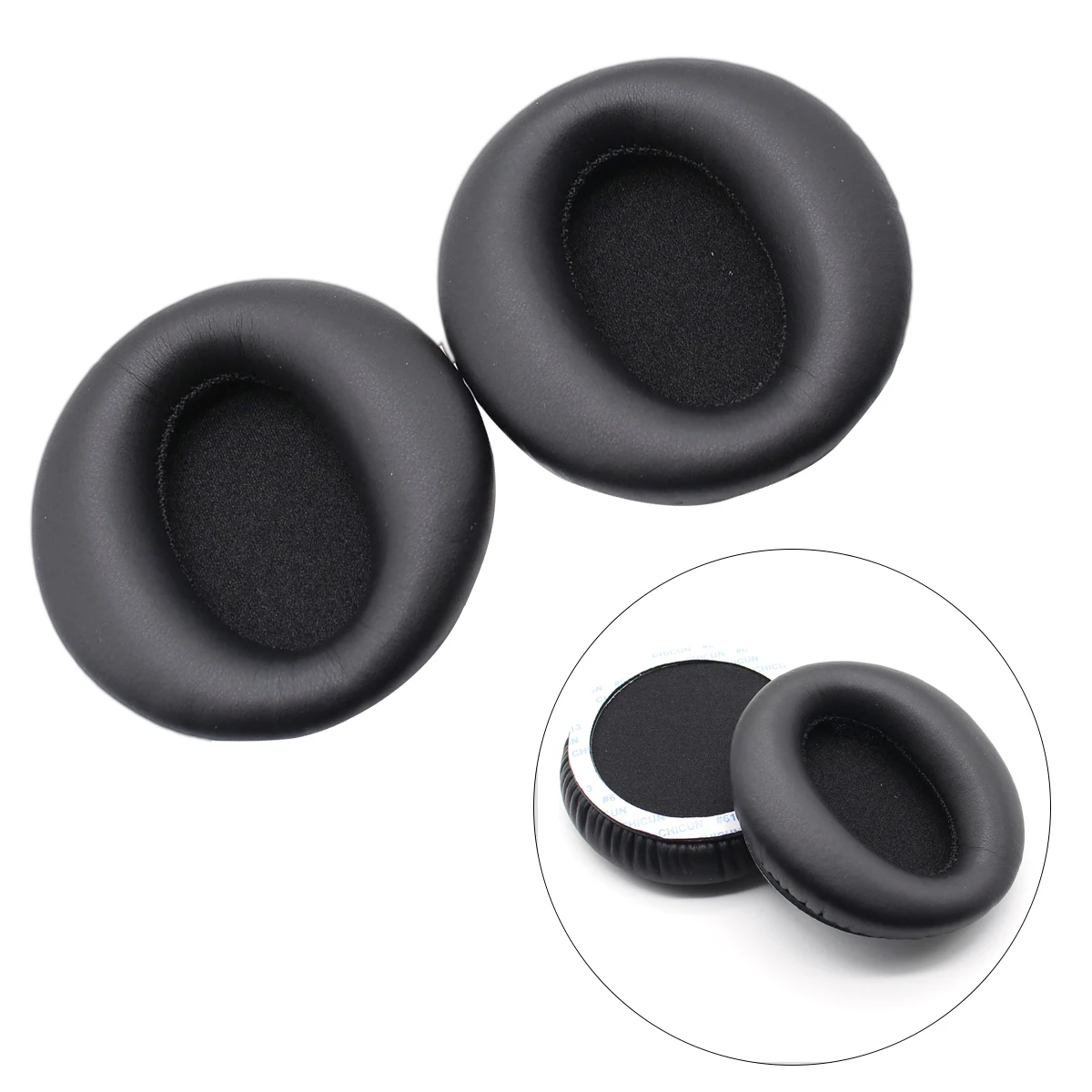 Earphone Accessories Black Ear Pads Cushion Soft Durable Comfortable Material Replacement Cover for Headphones
Earphone Accessories Black Ear Pads Cushion Soft Durable Comfortable Material Replacement Cover for Headphones