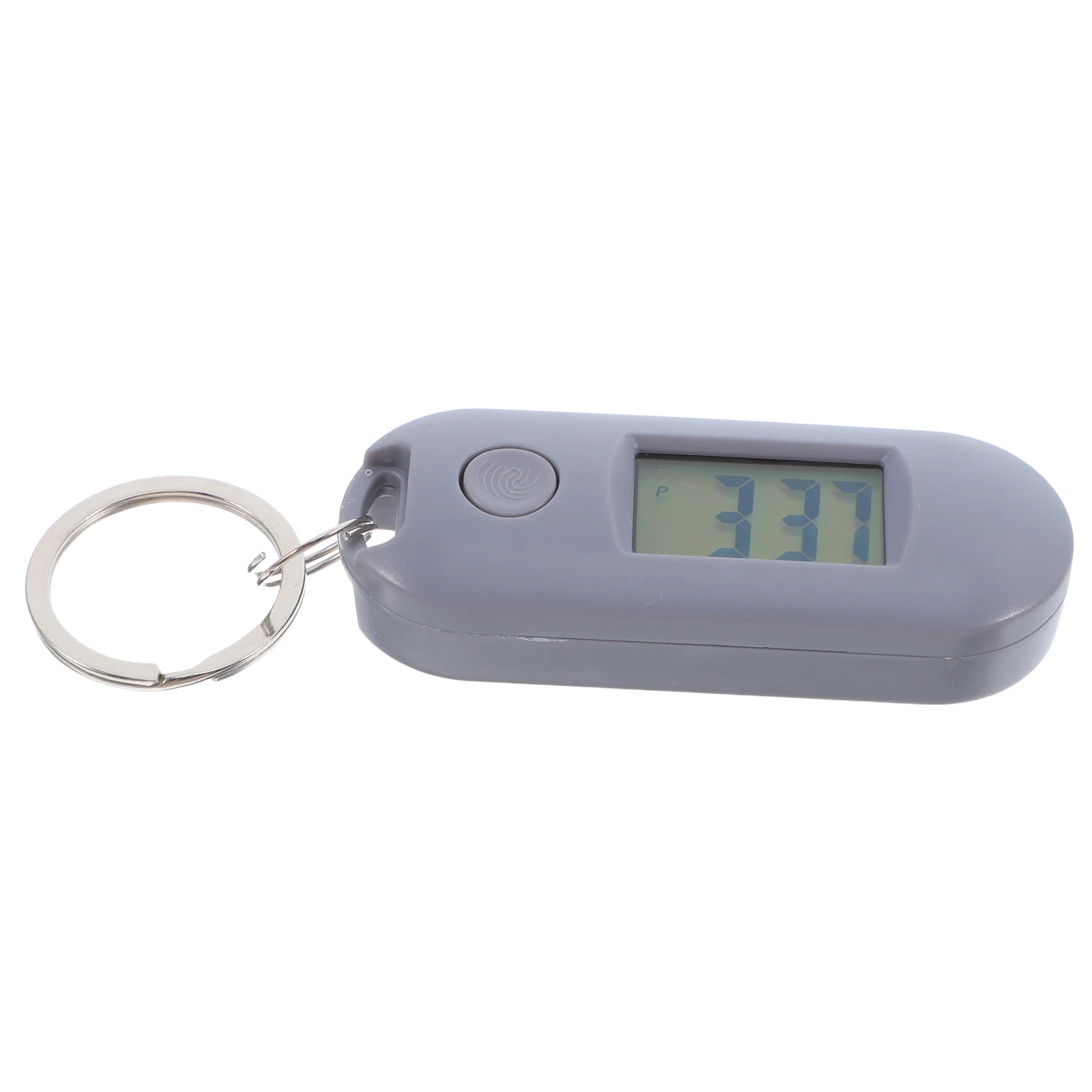 Digital Watch Keychain Lightweight Grey Plastic Portable Mute Hanging Students Key Ring Watch Silent Design
Digital Watch Keychain Lightweight Grey Plastic Portable Mute Hanging Students Key Ring Watch Silent Design