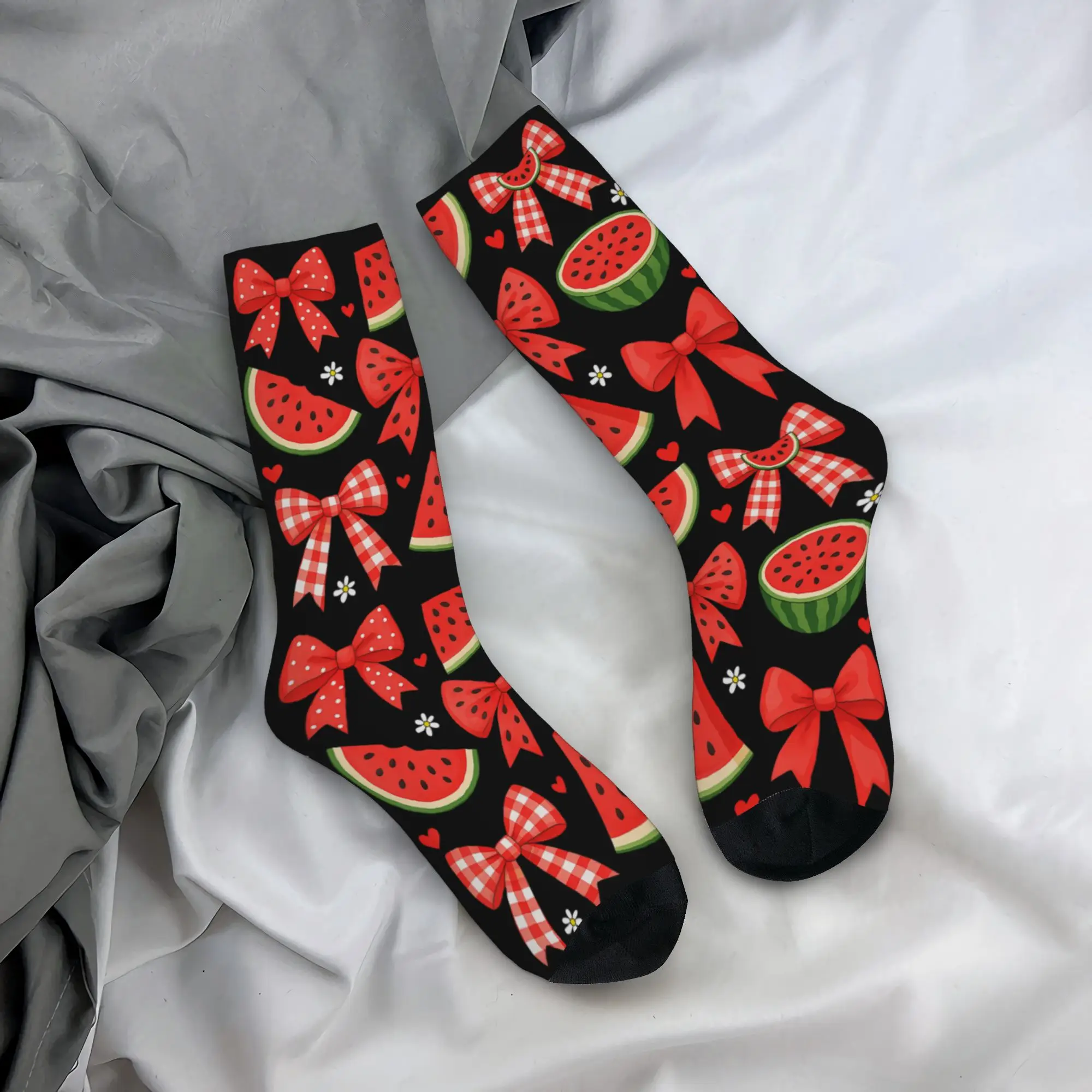 Retro Summer Vibes Coquette Bow Watermelon Summer Vacation Socks Vintage Stockings Unisex Men Warm Soft Skateboard Socks
Retro Summer Vibes Coquette Bow Watermelon Summer Vacation Socks Vintage Stockings Unisex Men Warm Soft Skateboard Socks