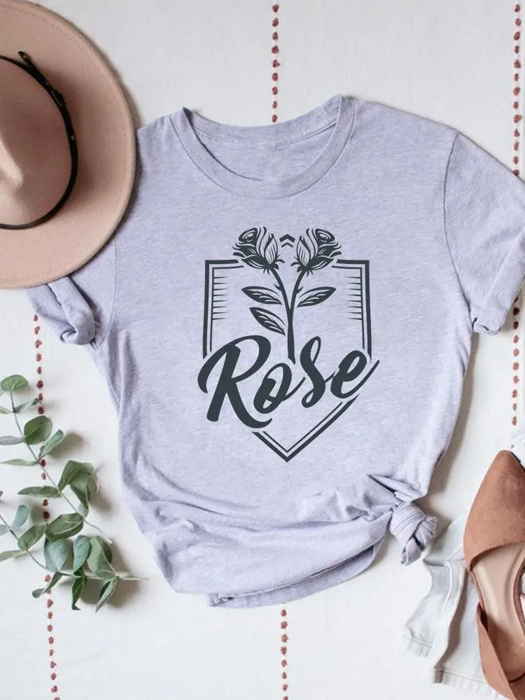 Letter Sweet Flower Trend Cute Women Clothing Female T Fashion Casual Tee Summer Short Sleeve Printed Clothes Graphic T-shirts
Letter Sweet Flower Trend Cute Women Clothing Female T Fashion Casual Tee Summer Short Sleeve Printed Clothes Graphic T-shirts