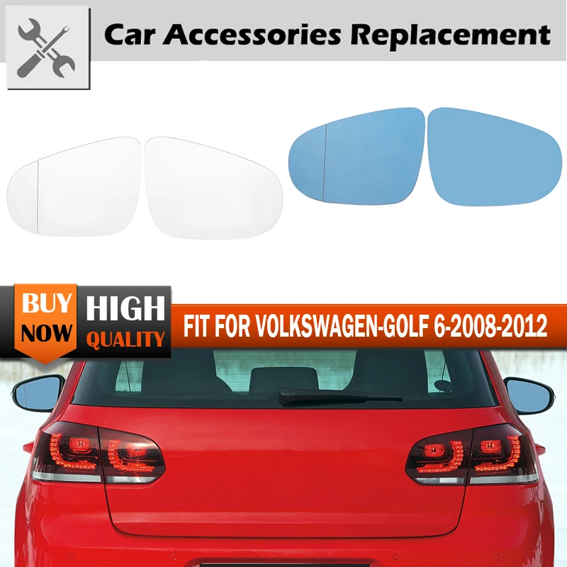 Rhyming For VW Golf 6 MK6 VI 2009-2012 Replacement Car Rearview Side Wing Mirror Glass Heated Durable White/Blue Exterior Parts
Rhyming For VW Golf 6 MK6 VI 2009-2012 Replacement Car Rearview Side Wing Mirror Glass Heated Durable White/Blue Exterior Parts
