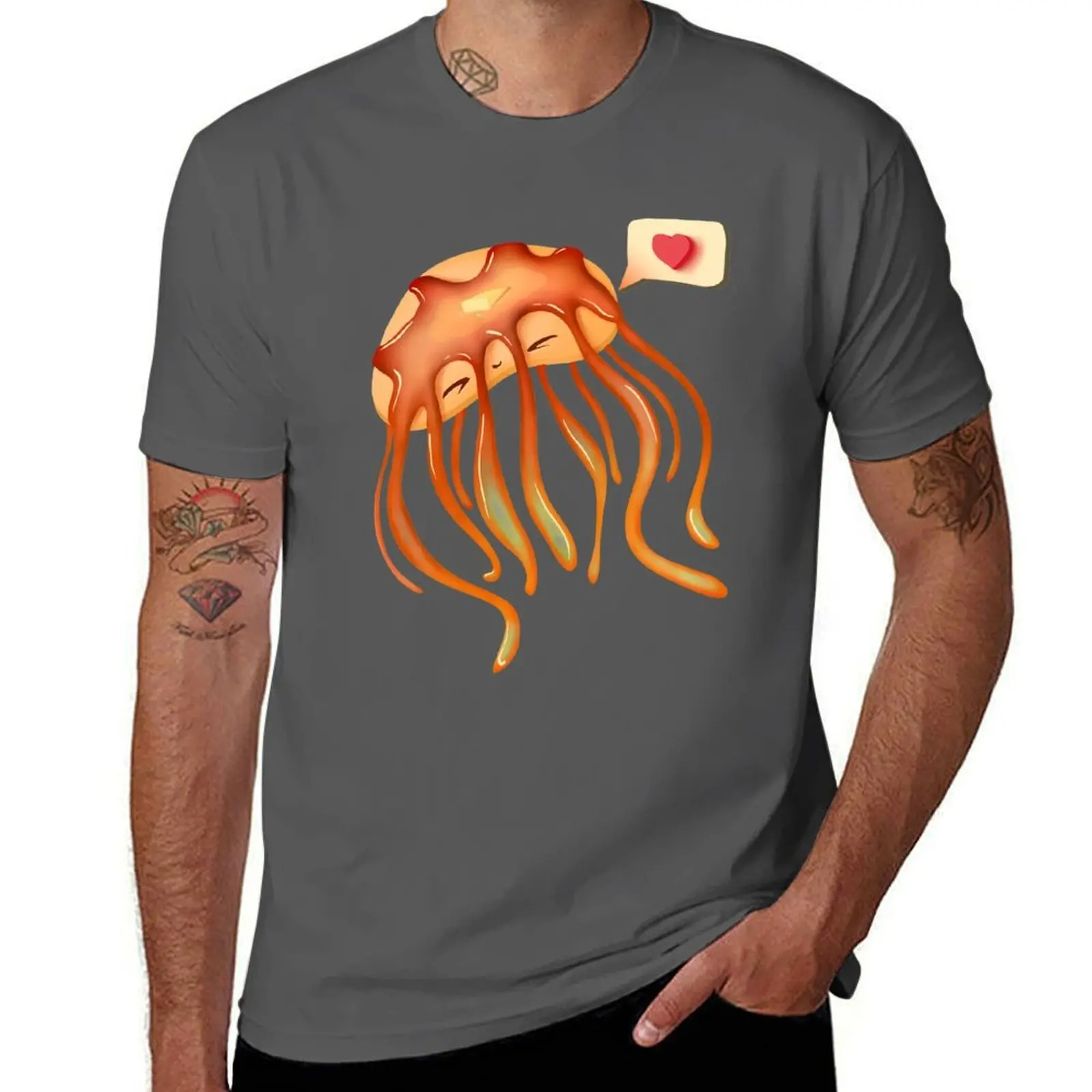 Jellyfish Pancake simple T-Shirt man t shirt cotton man t shirt graphic T-Shirt 
Jellyfish Pancake simple T-Shirt man t shirt cotton man t shirt graphic T-Shirt