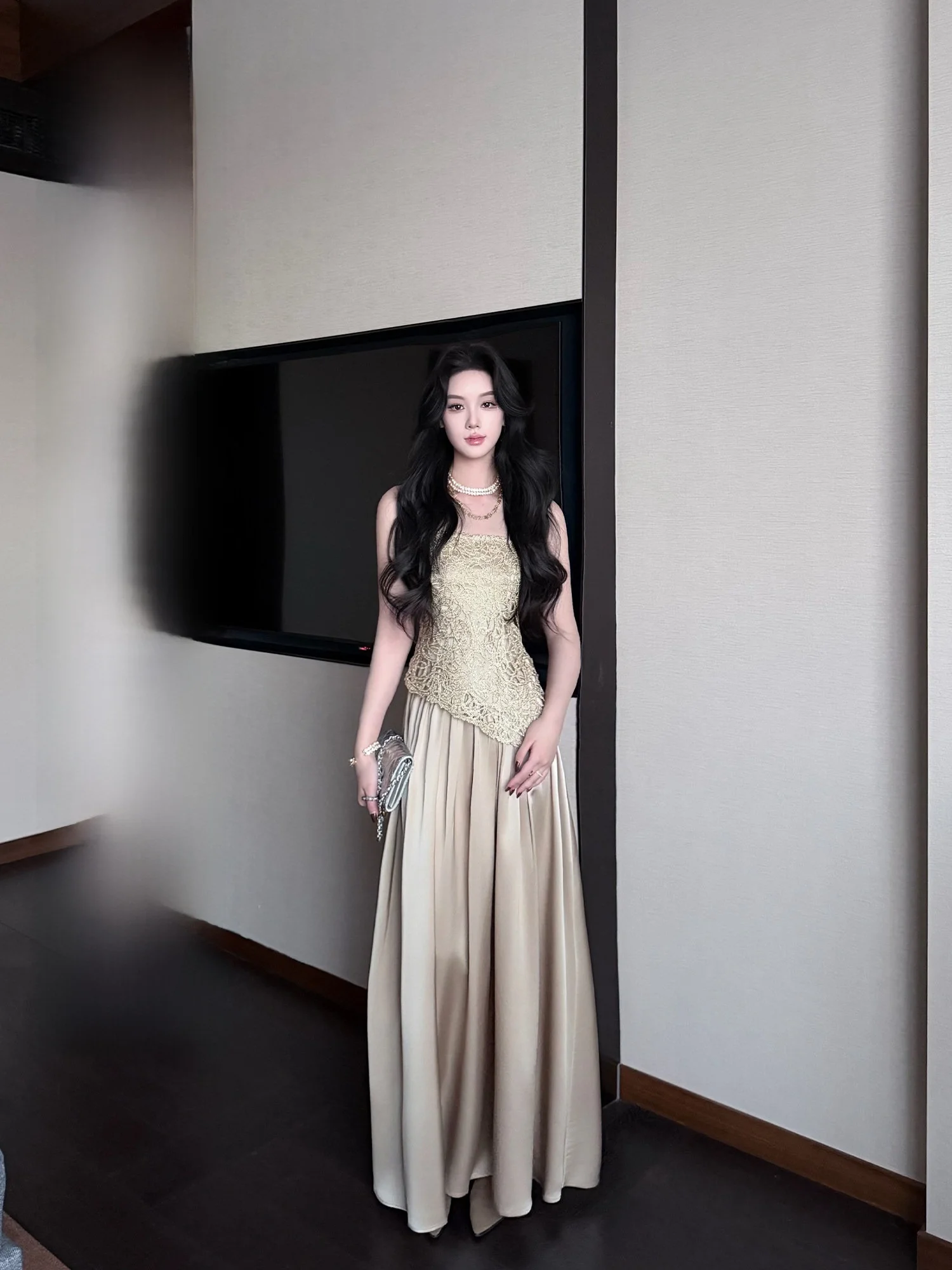 Вечернее платье Youwei Long Svel Dr для женщин, весна 2026, новая коллекция, серия Ele Slimming, из полиэфирного волокна, цвет шампань
Вечернее платье Youwei Long Svel Dr для женщин, весна 2026, новая коллекция, серия Ele Slimming, из полиэфирного волокна, цвет шампань