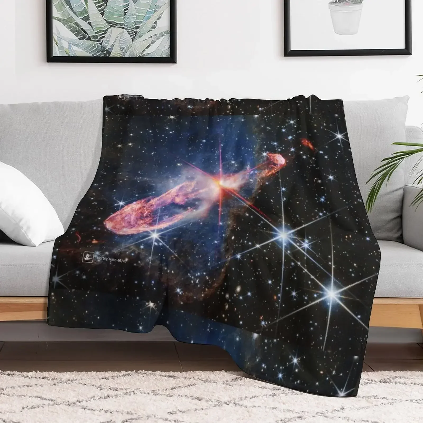Herbig-Haro 46/47 (James Webb/JWST) — space poster Throw Blanket Sleeping Bag wednesday Picnic Blankets
Herbig-Haro 46/47 (James Webb/JWST) — space poster Throw Blanket Sleeping Bag wednesday Picnic Blankets