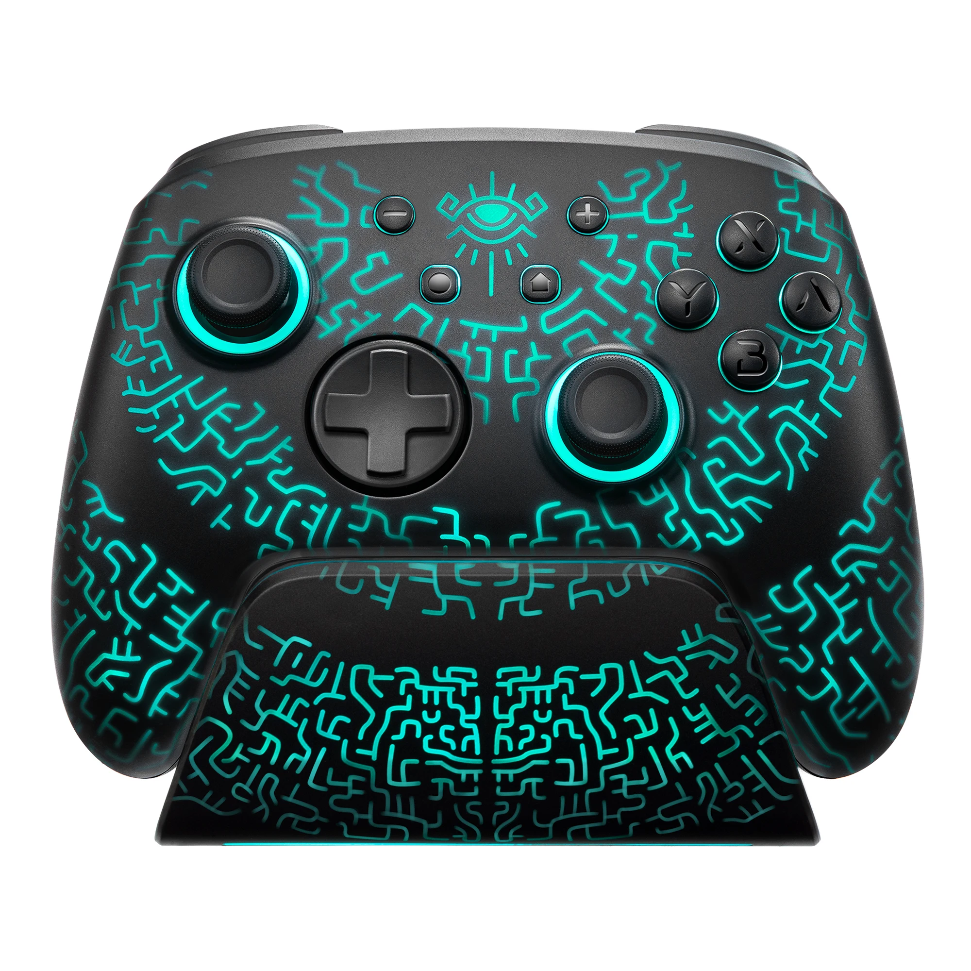 FUNLAB Wireless Pro Controller With Charging Dock Controller For Nintendo Switch/OLED With Hall Effect Joystick/Turbo/7 LED Colo
FUNLAB Wireless Pro Controller With Charging Dock Controller For Nintendo Switch/OLED With Hall Effect Joystick/Turbo/7 LED Colo