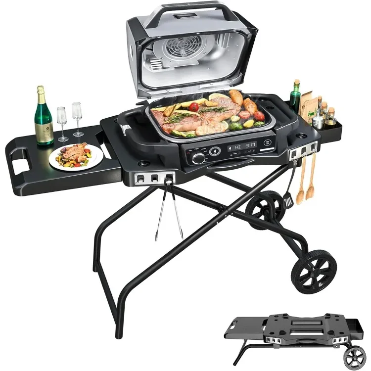 Authenticity guarantee.Grill Stand for Ninja OG700 OG701 OG751BRN OG705 OG750 Series, Portable Grill Table for Ninja Woodfire Ou
Authenticity guarantee.Grill Stand for Ninja OG700 OG701 OG751BRN OG705 OG750 Series, Portable Grill Table for Ninja Woodfire Ou