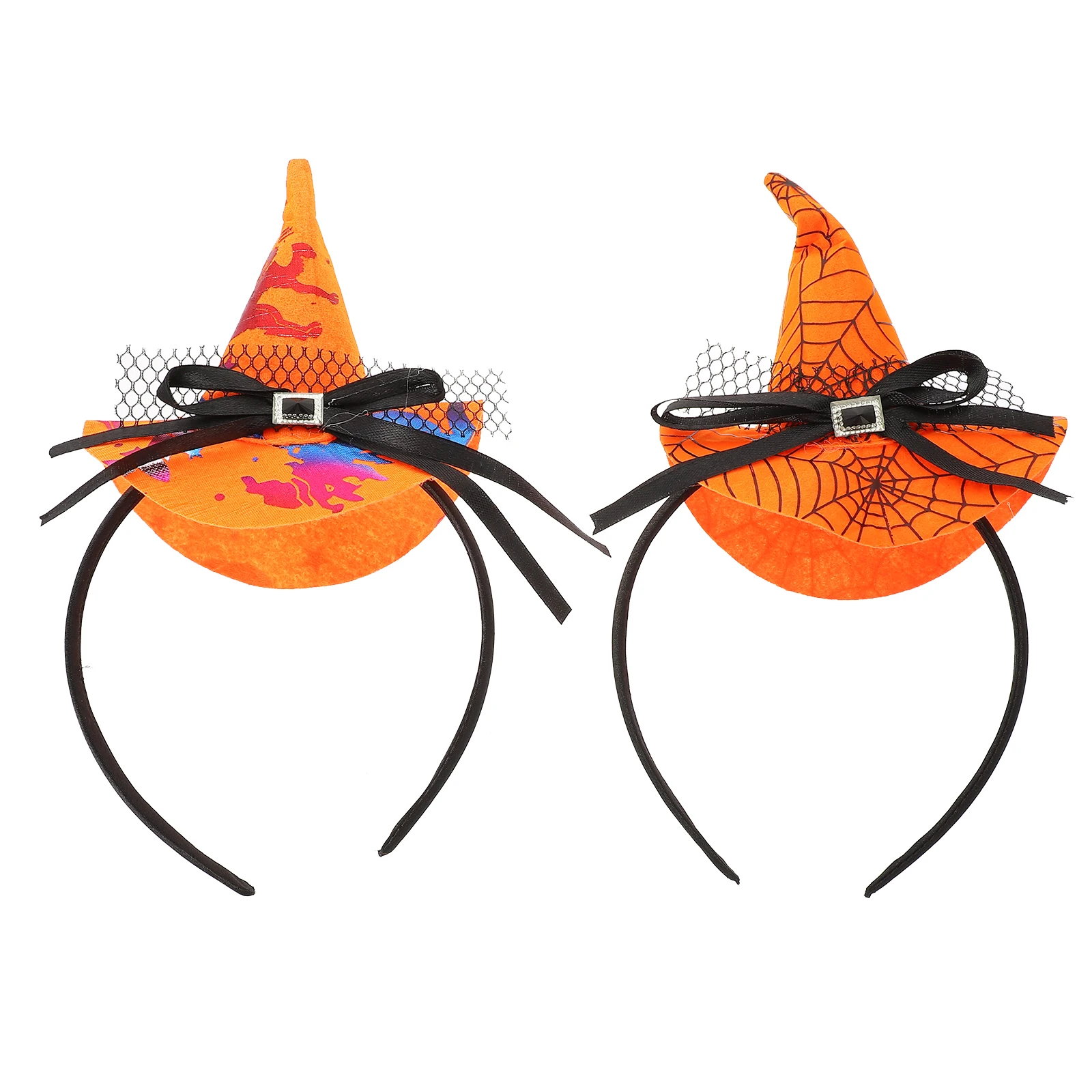 2Pcs Halloween Witch Hat Headbands Fabric Lightweight Women's Headwear Party Costume Hair Ornament Accessories
2Pcs Halloween Witch Hat Headbands Fabric Lightweight Women's Headwear Party Costume Hair Ornament Accessories