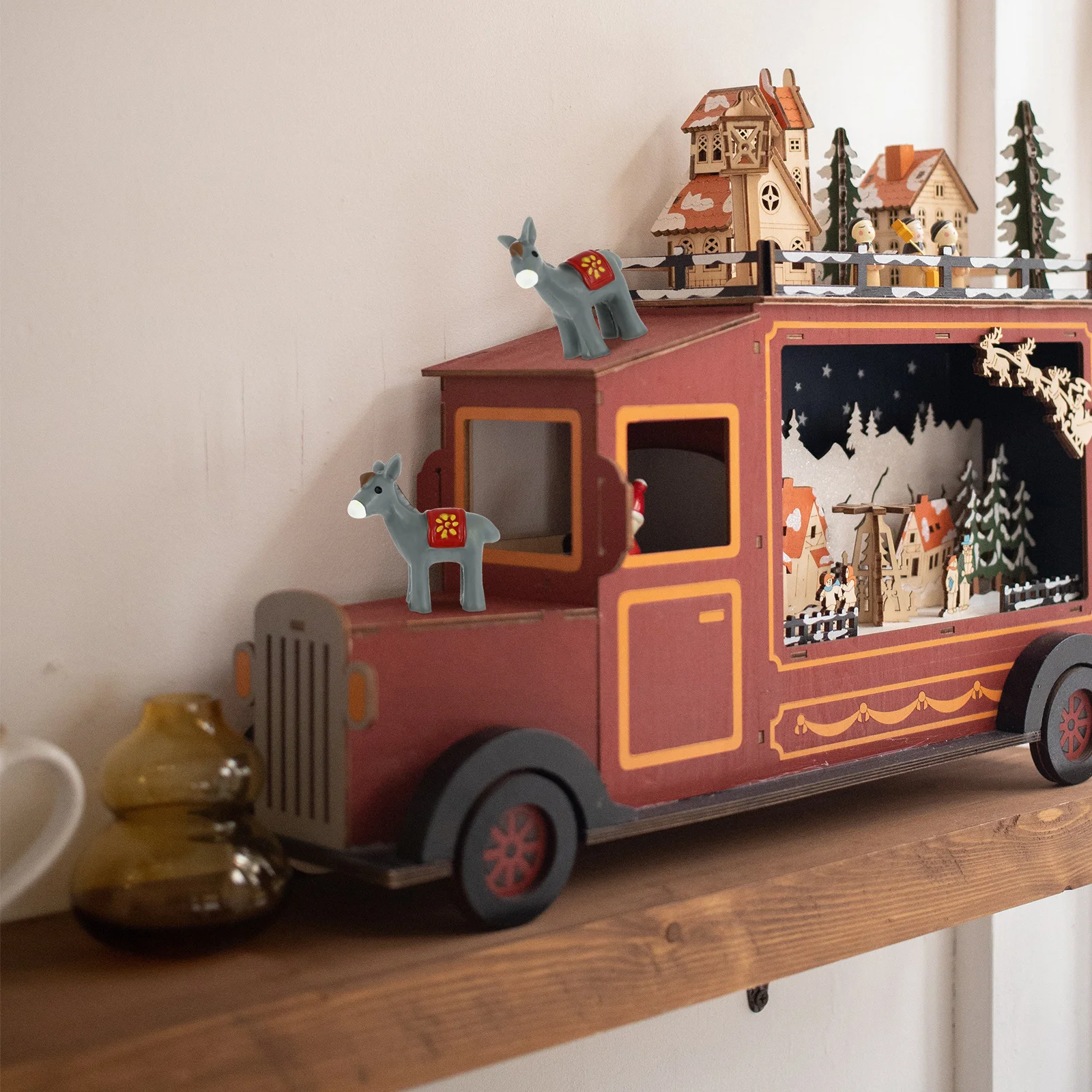 5Pcs Moss Micro Landscape Decor Resin Donkey Mini Ornaments Realistic Rustic Decoration for Home
5Pcs Moss Micro Landscape Decor Resin Donkey Mini Ornaments Realistic Rustic Decoration for Home