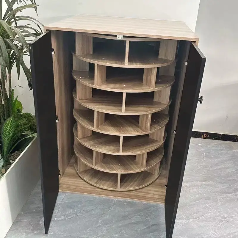 New Chinese shoe cabinet household entrance entrance entrance rotating round multi-layer large-capacity storage shoe rack
New Chinese shoe cabinet household entrance entrance entrance rotating round multi-layer large-capacity storage shoe rack