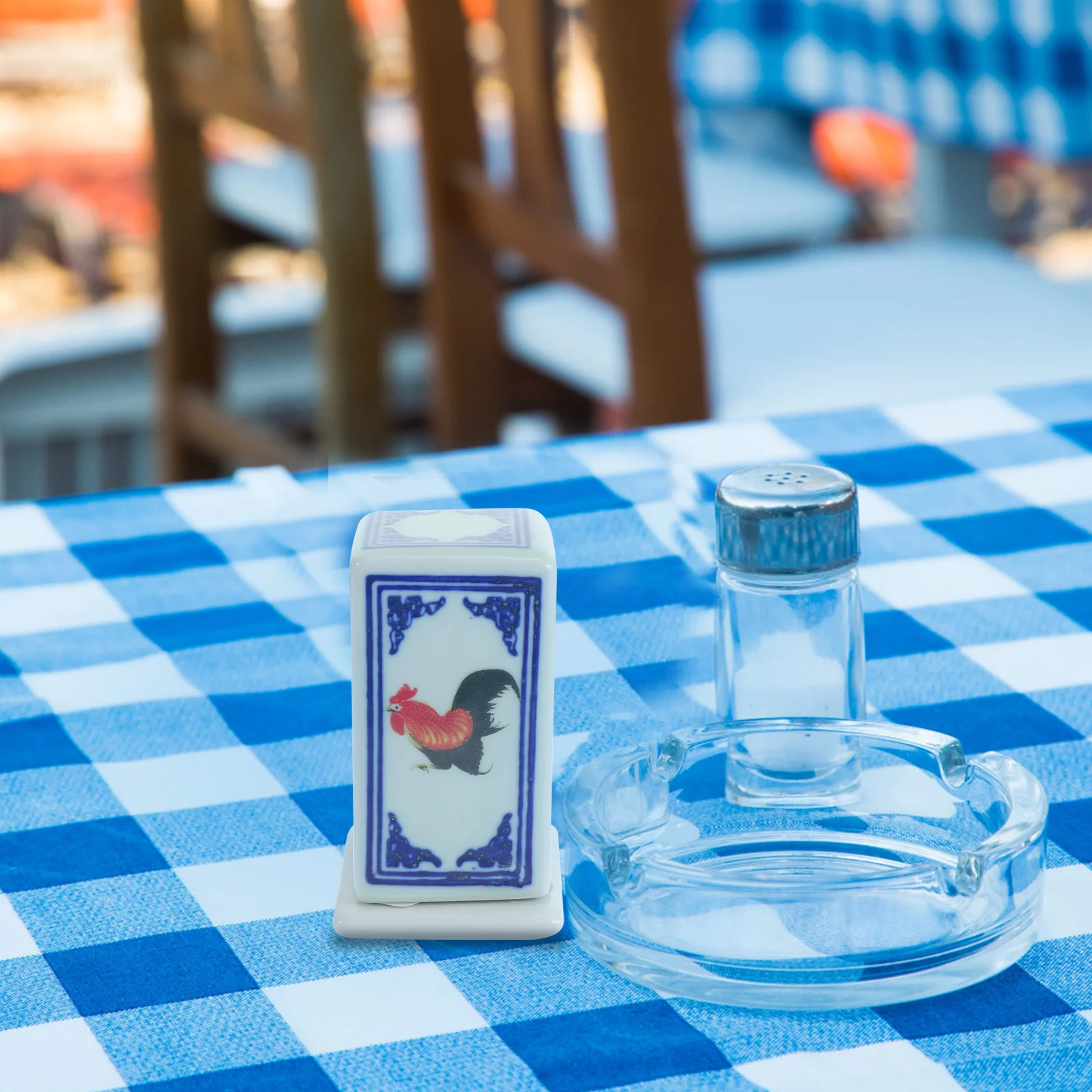 Ceramic Rooster Toothpick Jar Blue Creative Dustproof Box Practical Decor for Tabletop Use in Homes Restaurants
Ceramic Rooster Toothpick Jar Blue Creative Dustproof Box Practical Decor for Tabletop Use in Homes Restaurants