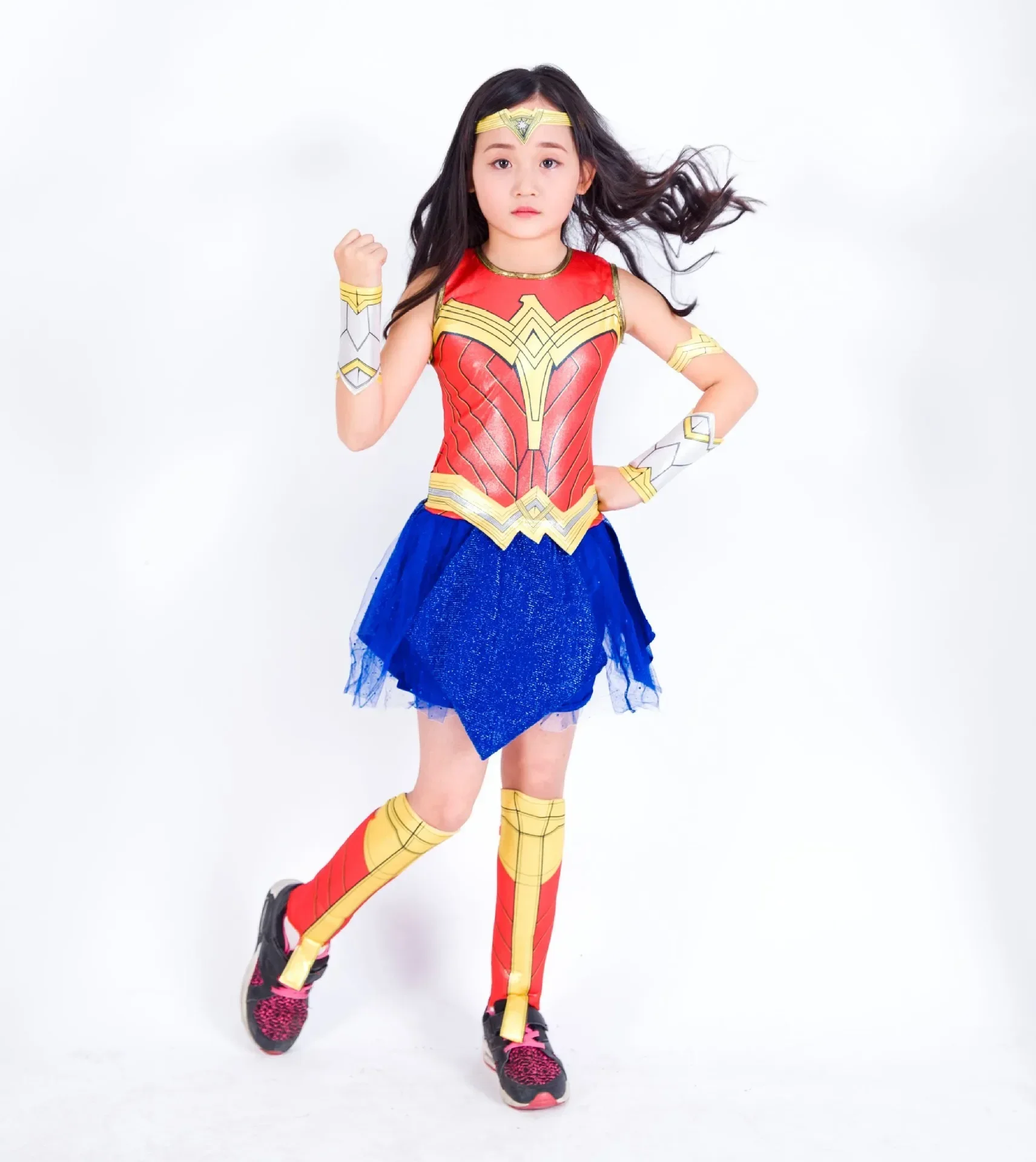 Robe fantaisie de Cosplay pour fille merveille, Costume de Supergirl pour femmes, Costume fantaisie de fête d'halloween pourim
Robe fantaisie de Cosplay pour fille merveille, Costume de Supergirl pour femmes, Costume fantaisie de fête d'halloween pourim