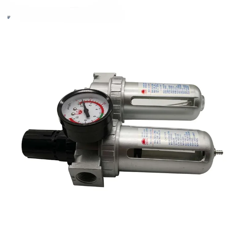 SFC-400 SFC-300 SFC-200 BSP Thread Air Compressor Air Treatment Filter Regulator Oil Water Separator Trap Filter Regulator Valve
SFC-400 SFC-300 SFC-200 BSP Thread Air Compressor Air Treatment Filter Regulator Oil Water Separator Trap Filter Regulator Valve