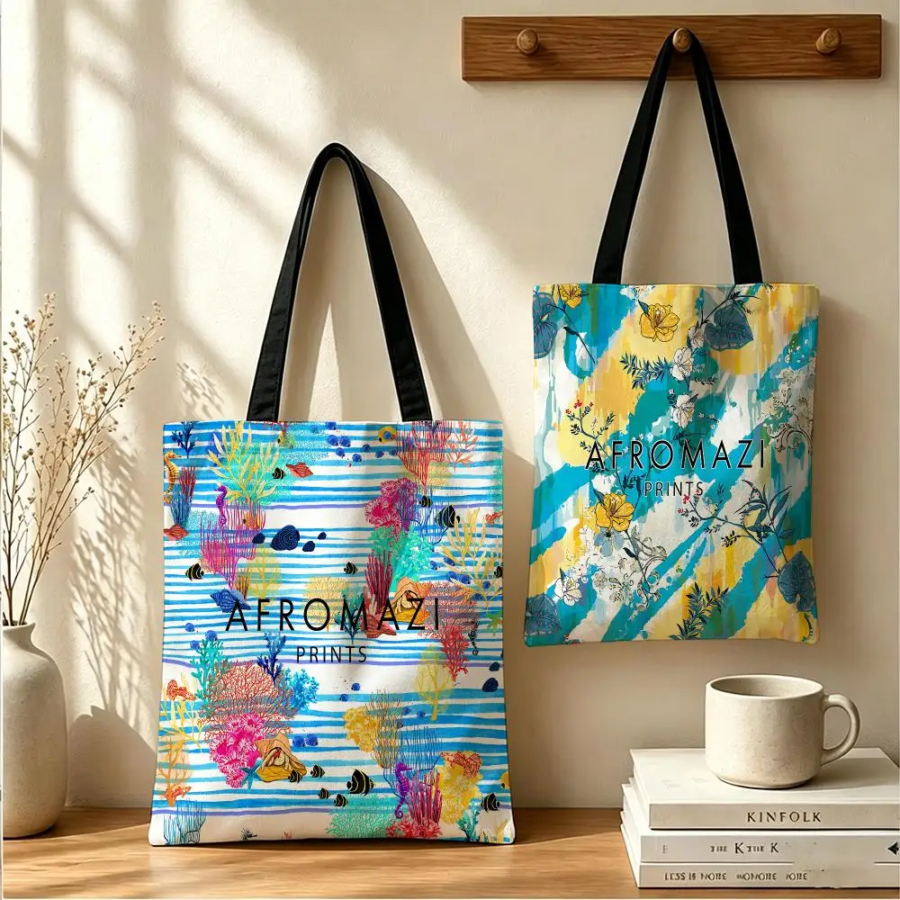 A-Afromazi Fashion Luxury Storage Bags Women's Canvas Tote Bag Large Capacity Reusable Shoulder Handbag For Shopping
A-Afromazi Fashion Luxury Storage Bags Women's Canvas Tote Bag Large Capacity Reusable Shoulder Handbag For Shopping