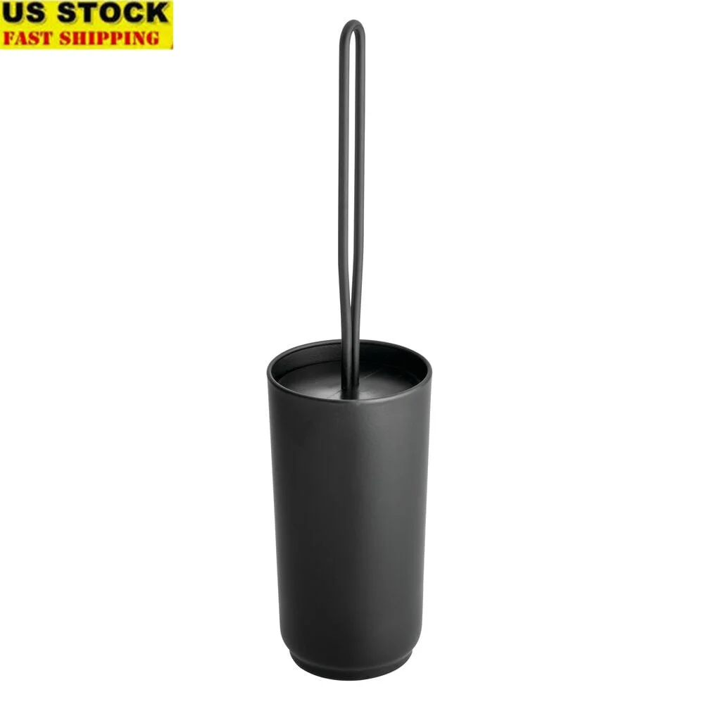 Набор щеток для унитаза и держателей, матовый черный, прочный, устойчивый к ржавчине сталь, компактный инструмент для чистки ванной комнаты, стильный органайзер 
Набор щеток для унитаза и держателей, матовый черный, прочный, устойчивый к ржавчине сталь, компактный инструмент для чистки ванной комнаты, стильный органайзер