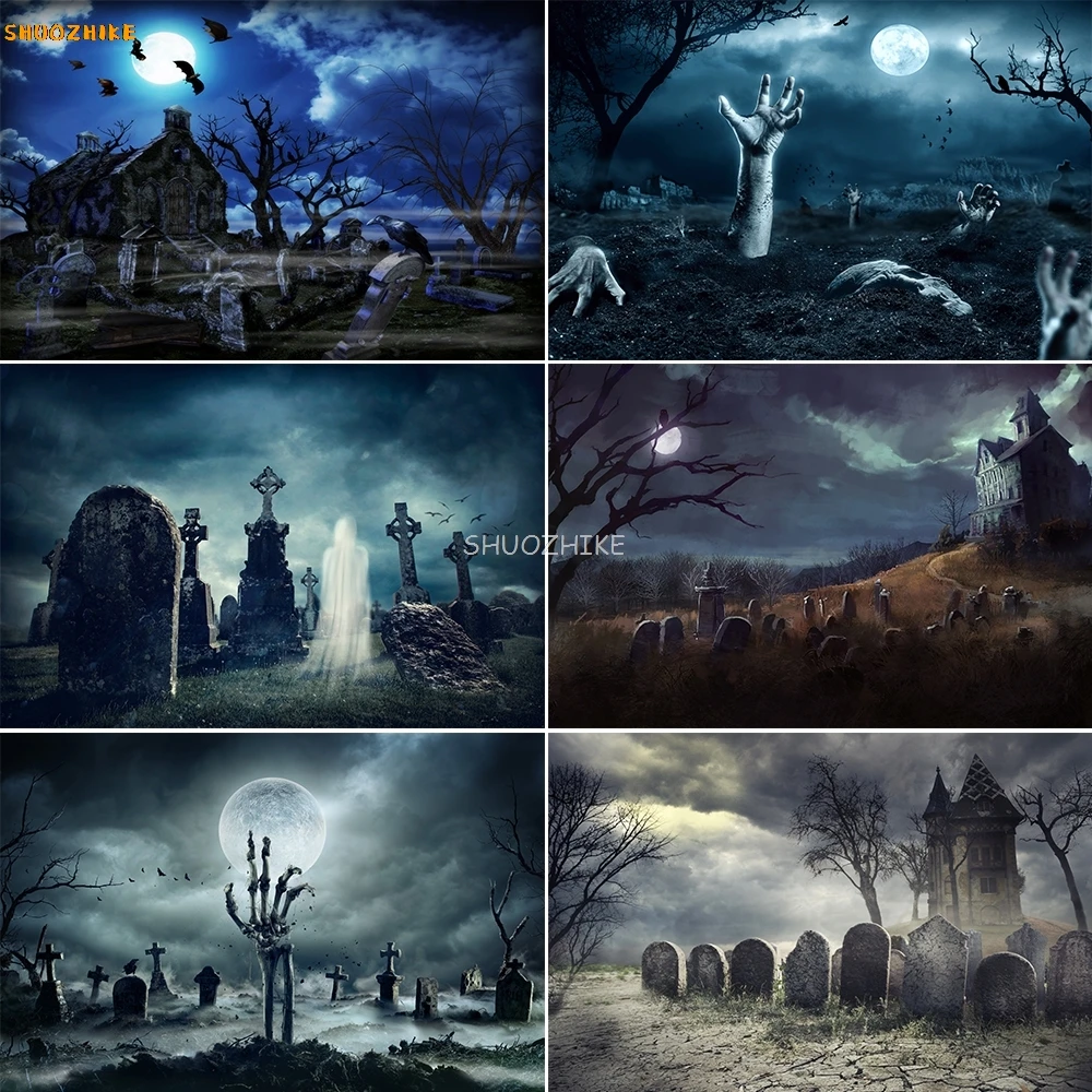 Halloween Backdrop Tomb Moon Forest Festival Party Decor Baby Photography Background Photo Studio Photophone Props
Halloween Backdrop Tomb Moon Forest Festival Party Decor Baby Photography Background Photo Studio Photophone Props