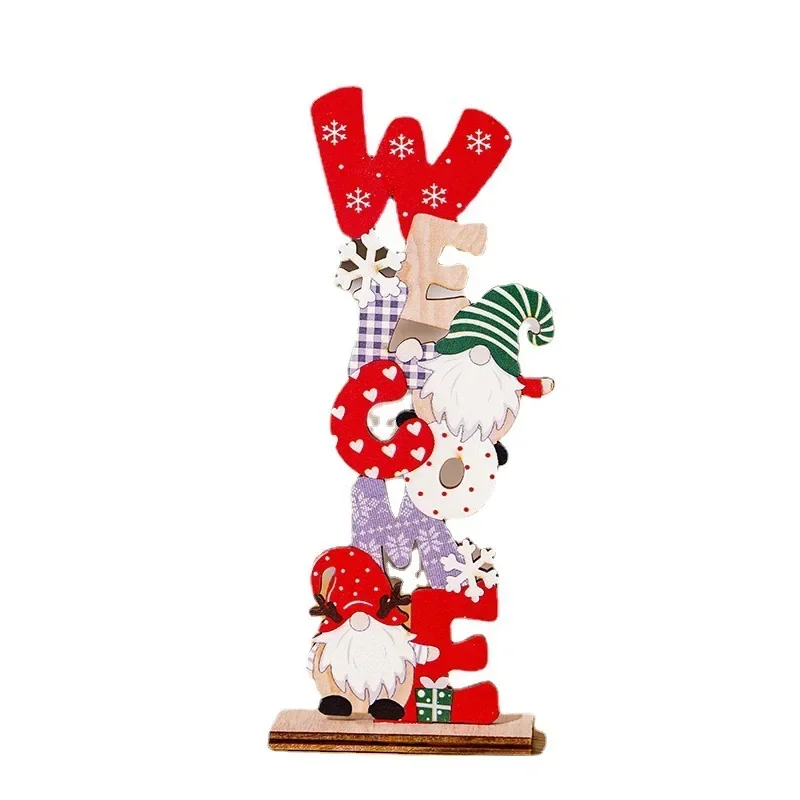 Christmas Wooden Pendants Xmas Tree Hanging Ornaments Christmas Decorations for Home Kids Gift Noel Navidad Decor
Christmas Wooden Pendants Xmas Tree Hanging Ornaments Christmas Decorations for Home Kids Gift Noel Navidad Decor