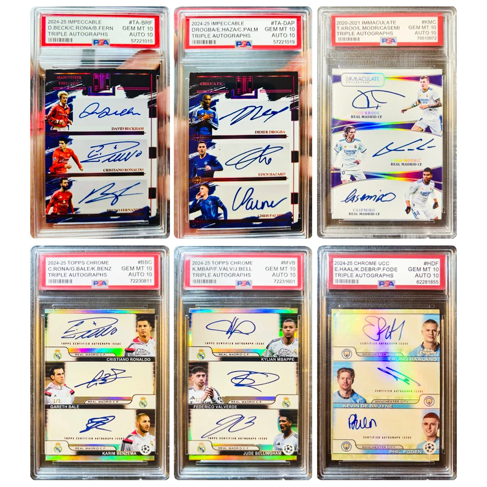 PANINI DIY Collectible rating card bricks Ronaldo Benzema Bale Eden Hazard Palmer Modric Messi Kaka Christmas birthday gift boys
PANINI DIY Collectible rating card bricks Ronaldo Benzema Bale Eden Hazard Palmer Modric Messi Kaka Christmas birthday gift boys