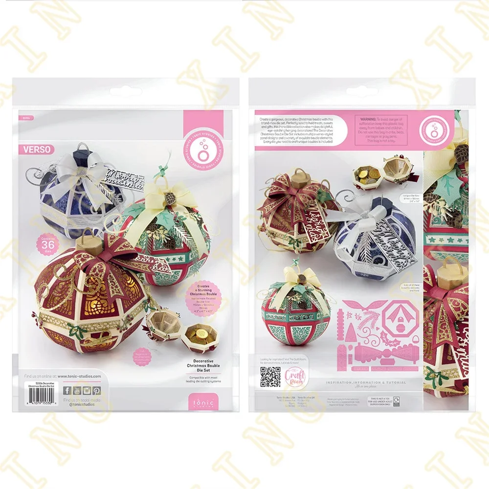 Decorative Christmas Bauble Metal Craft Cutting Dies For DIY Scrapbooking Paper Diary Decoration Manual Handmade For Embossing
Decorative Christmas Bauble Metal Craft Cutting Dies For DIY Scrapbooking Paper Diary Decoration Manual Handmade For Embossing
