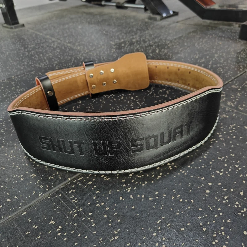 Gym Weightlifting Belt with "Shut Up Squat" Fitness Belt for Men Women Powerlifting Belt with Waist Pad for Weight Lifting Squat
Gym Weightlifting Belt with "Shut Up Squat" Fitness Belt for Men Women Powerlifting Belt with Waist Pad for Weight Lifting Squat