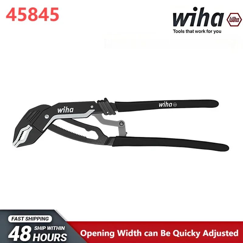Wiha 45845 44314 Клещи для водяных насосов 10 дюймов, регулируемые, многофункциональные, с нескользящей рукояткой, простые в использовании, для тяжелых работ
Wiha 45845 44314 Клещи для водяных насосов 10 дюймов, регулируемые, многофункциональные, с нескользящей рукояткой, простые в использовании, для тяжелых работ