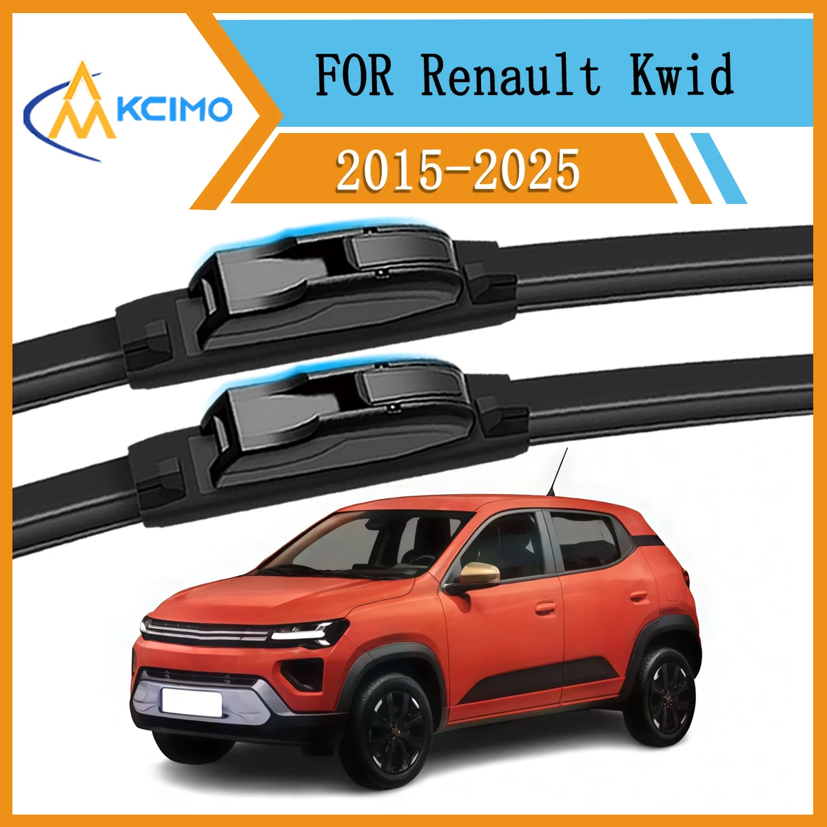 Exact Fit Windshield Wiper Blades Pair/Set For Renault Kwid BW 2015-2025 Quiet Streak-Free All-Weather Performance Beam Wipers
Exact Fit Windshield Wiper Blades Pair/Set For Renault Kwid BW 2015-2025 Quiet Streak-Free All-Weather Performance Beam Wipers