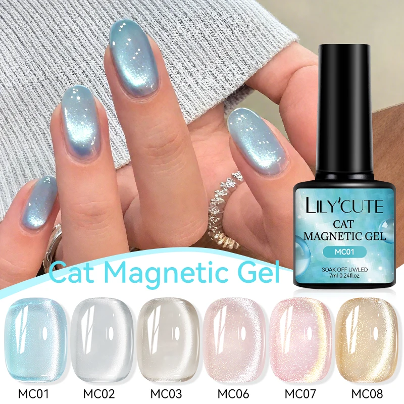 LILYCUTE 7ml Glass Cat Magnetic Nail Gel Polish Fruit Color Soak Off Colorful Jelly UV LED Eye Gel Nail Art Varnish
LILYCUTE 7ml Glass Cat Magnetic Nail Gel Polish Fruit Color Soak Off Colorful Jelly UV LED Eye Gel Nail Art Varnish