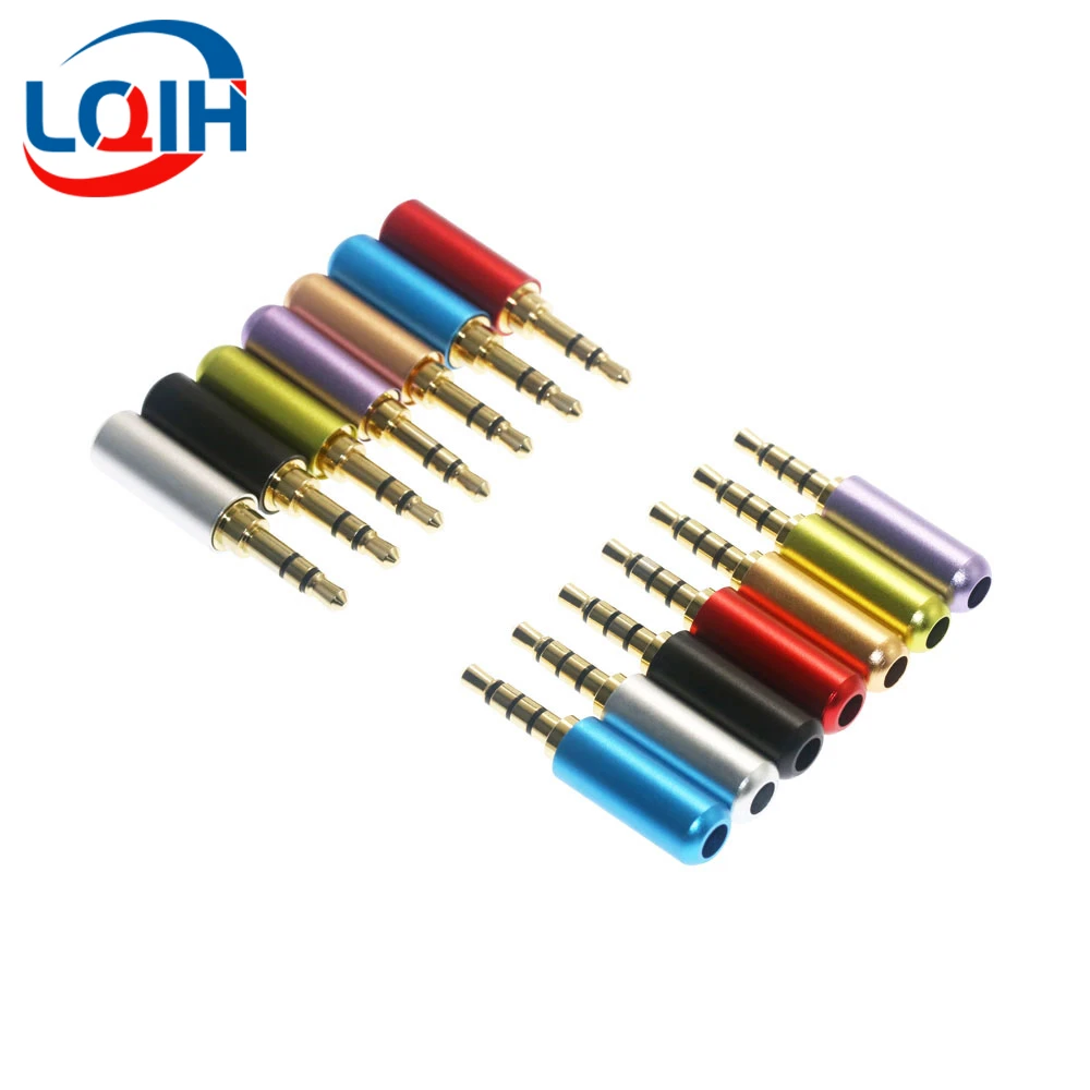 1/5/10PCS Copper 3/4 Pole 3.5MM Plug Male Headphone Jack with Clip 3.5MM Stereo Audio Connector for 4mm Cable Adapter
1/5/10PCS Copper 3/4 Pole 3.5MM Plug Male Headphone Jack with Clip 3.5MM Stereo Audio Connector for 4mm Cable Adapter