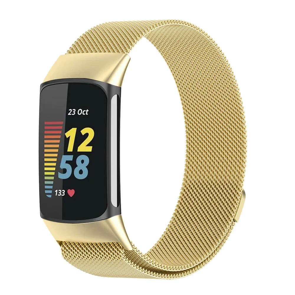Watch Strap For Fitbit Charge 5 Smart Watch Stainless Steel Magnetic Metal Loop Wrist band Correa For Fit bit Charge 5 6
Watch Strap For Fitbit Charge 5 Smart Watch Stainless Steel Magnetic Metal Loop Wrist band Correa For Fit bit Charge 5 6