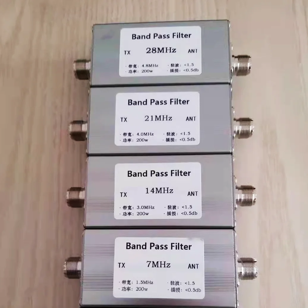 Shortwave 7MHz 14MHz 18MHz 21MHz 24MHz 27.5MHz 28MHz High Isolation Bandpass Filter BPF anti-interference increase sensitivity
Shortwave 7MHz 14MHz 18MHz 21MHz 24MHz 27.5MHz 28MHz High Isolation Bandpass Filter BPF anti-interference increase sensitivity