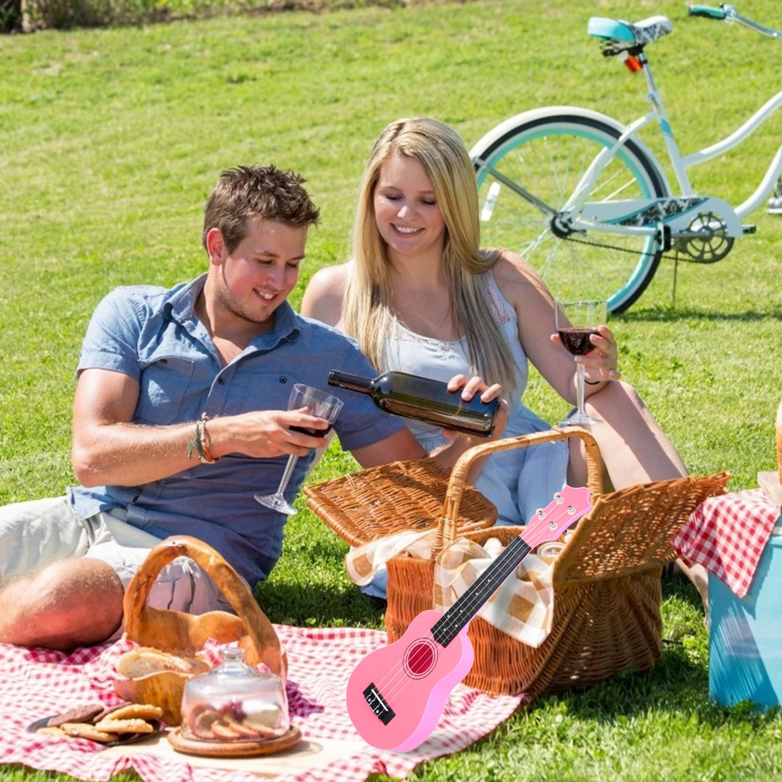 Ukulele Suit Kids Musical Instruments Hawaiian Pink Basswood Beginner for Children 
Ukulele Suit Kids Musical Instruments Hawaiian Pink Basswood Beginner for Children