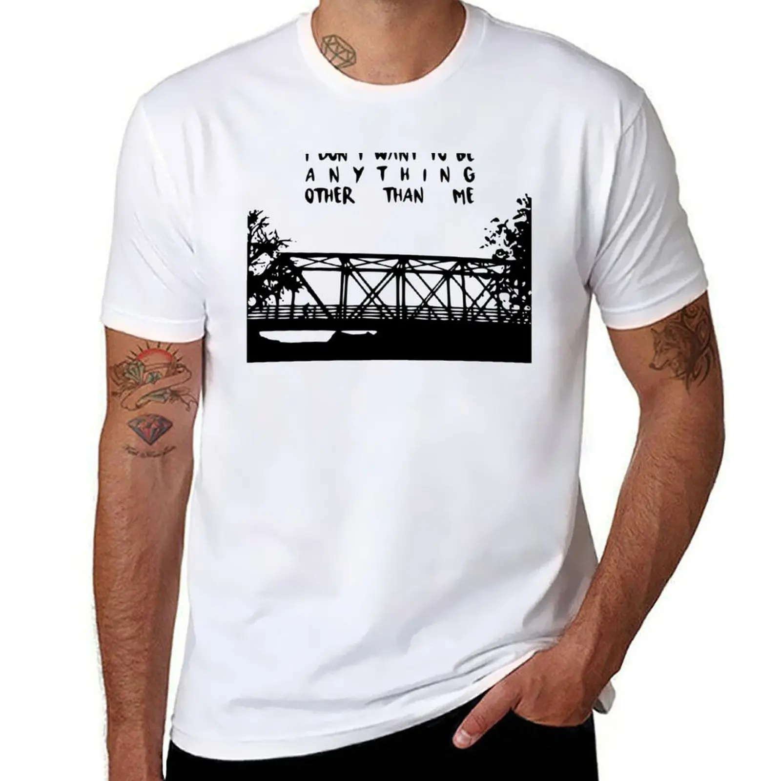 One tree hill- Bridge T-Shirt man t shirts graphic man t shirts for men black cotton t-shirt plain for man package T-shirt
One tree hill- Bridge T-Shirt man t shirts graphic man t shirts for men black cotton t-shirt plain for man package T-shirt