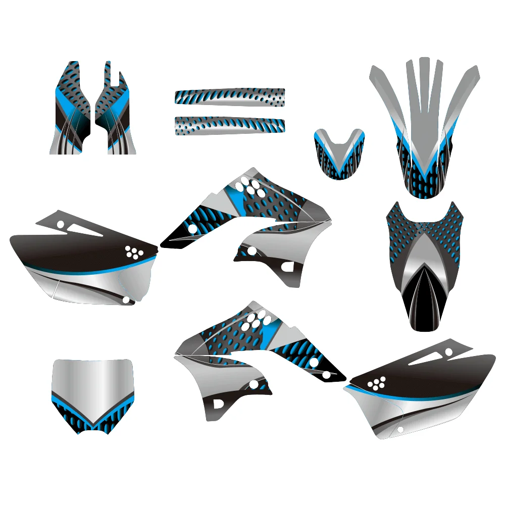Custom Motorcycle Decals Full Set Graphics Kit for KAWASAKI KX250F KXF250 KX 250F 2006-2008 Off-Road High Quality Sticker
Custom Motorcycle Decals Full Set Graphics Kit for KAWASAKI KX250F KXF250 KX 250F 2006-2008 Off-Road High Quality Sticker