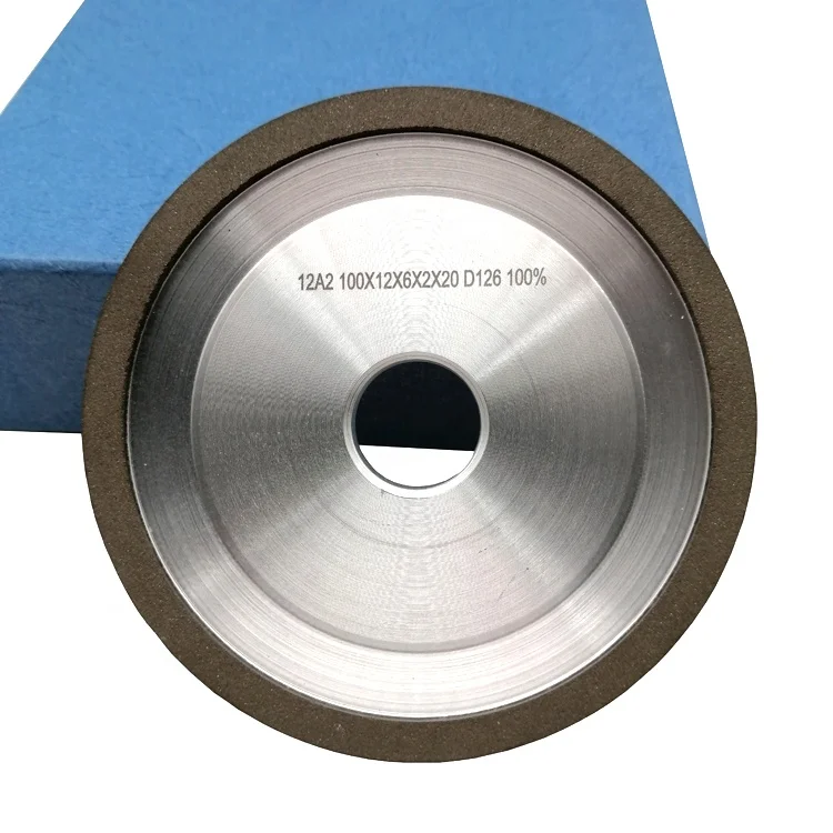 12A2 resin bond diamond grinding wheel aluminum body for glass bevel
12A2 resin bond diamond grinding wheel aluminum body for glass bevel