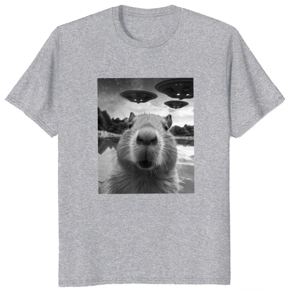 Funny Graphic Weird T-shirt For Men Women Cotton Unisex Soft Tops EU Size Capybara Selfie With UFOs graphic t shirts 2024
Funny Graphic Weird T-shirt For Men Women Cotton Unisex Soft Tops EU Size Capybara Selfie With UFOs graphic t shirts 2024