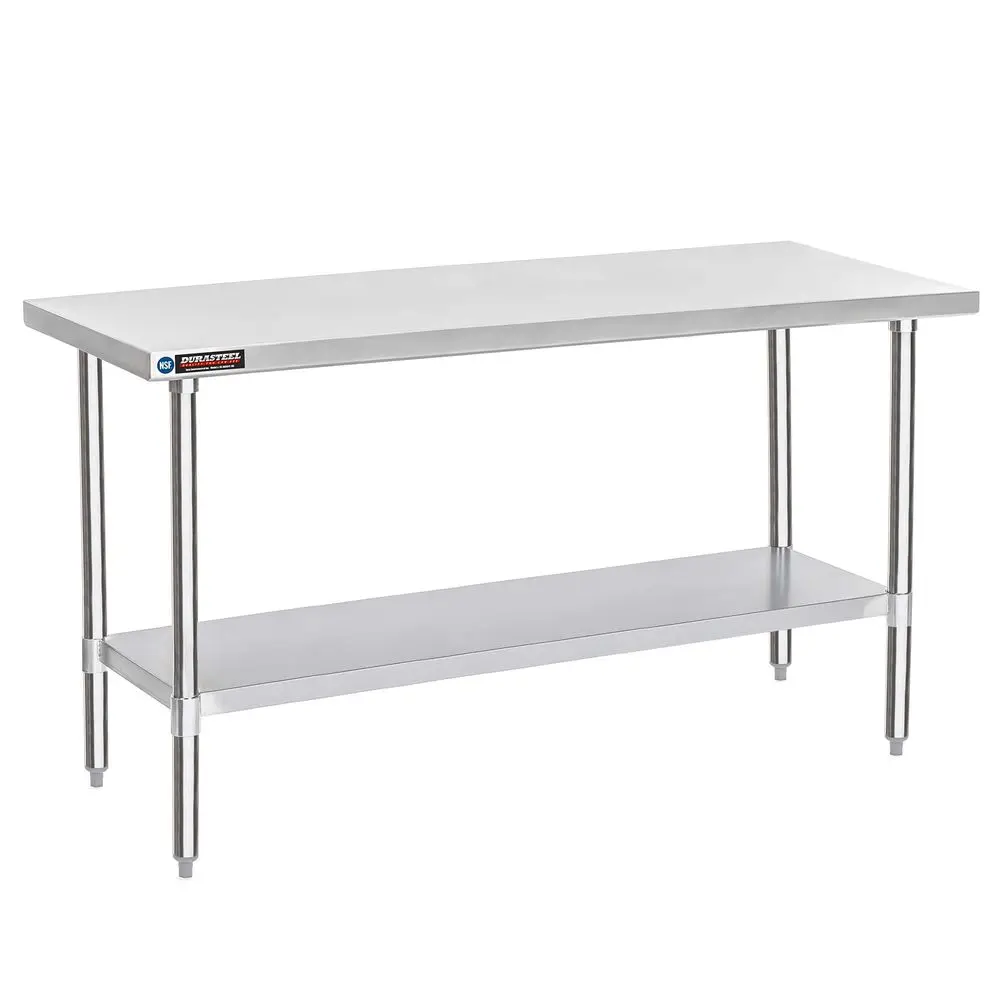 30x72 Stainless Steel Prep Table NSF Commercial Kitchen Metal Worktable Large Laboratory Benches with Under Shelf For Laundry R
30x72 Stainless Steel Prep Table NSF Commercial Kitchen Metal Worktable Large Laboratory Benches with Under Shelf For Laundry R