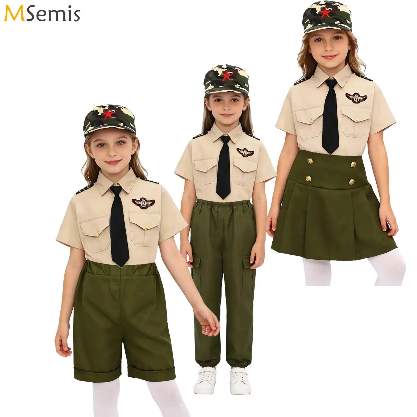 Halloween Pilot's Captain Uniform Suit Boys Girls Cosplay Costume Carnival Party Police Solider Military Flight Attende Costumes
Halloween Pilot's Captain Uniform Suit Boys Girls Cosplay Costume Carnival Party Police Solider Military Flight Attende Costumes