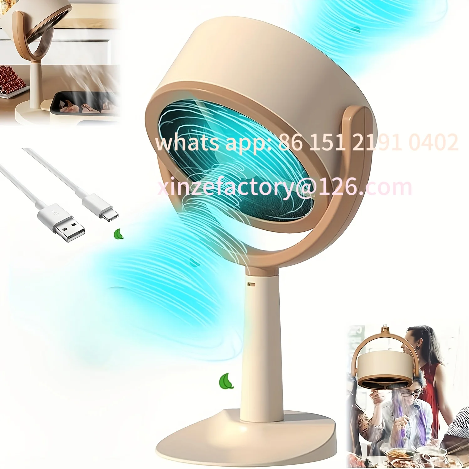 Customizable Portable Exhaust Fan Rechargeable 3000mAh Battery Mini USB Range Hood for BBQ Hotpot Ultra-Quiet ABS Material 2 Fil
Customizable Portable Exhaust Fan Rechargeable 3000mAh Battery Mini USB Range Hood for BBQ Hotpot Ultra-Quiet ABS Material 2 Fil