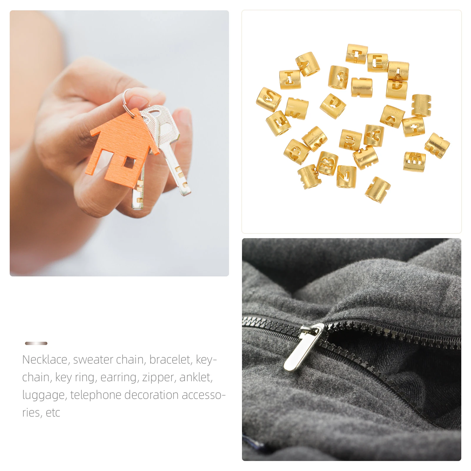26pcs Alphabet Bead Pendant Fade Resistant DIY Jewelry Supplies Alloy Loose Beads Letter Bracelet Making Decorative
26pcs Alphabet Bead Pendant Fade Resistant DIY Jewelry Supplies Alloy Loose Beads Letter Bracelet Making Decorative