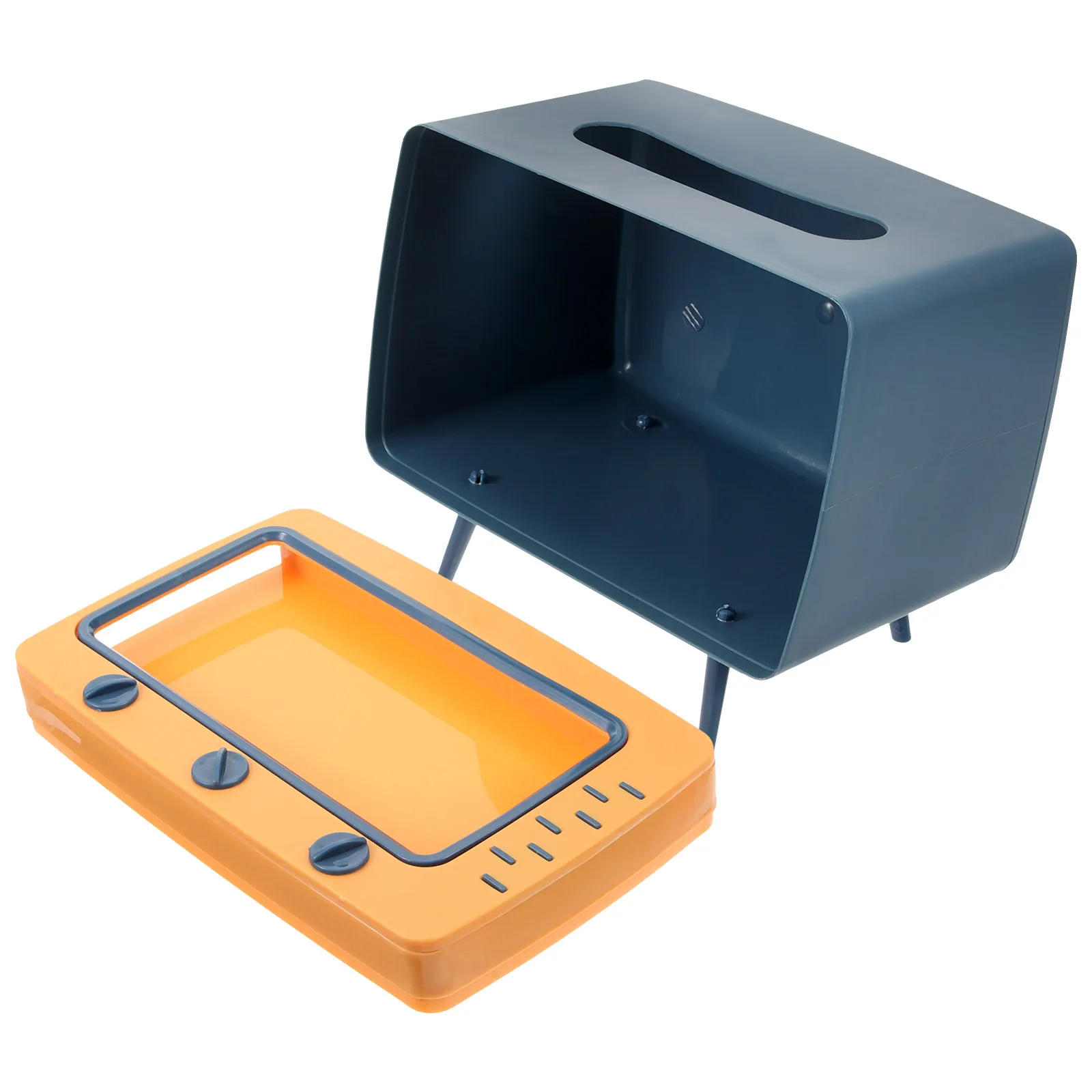 Creative Style Tissue Storage Box Compact Desktop Paper Organizer with Phone Stand Wipe Case for Office Home Decoration
Creative Style Tissue Storage Box Compact Desktop Paper Organizer with Phone Stand Wipe Case for Office Home Decoration